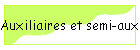 Auxiliaires et semi-auxiliaires