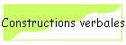 Constructions verbales